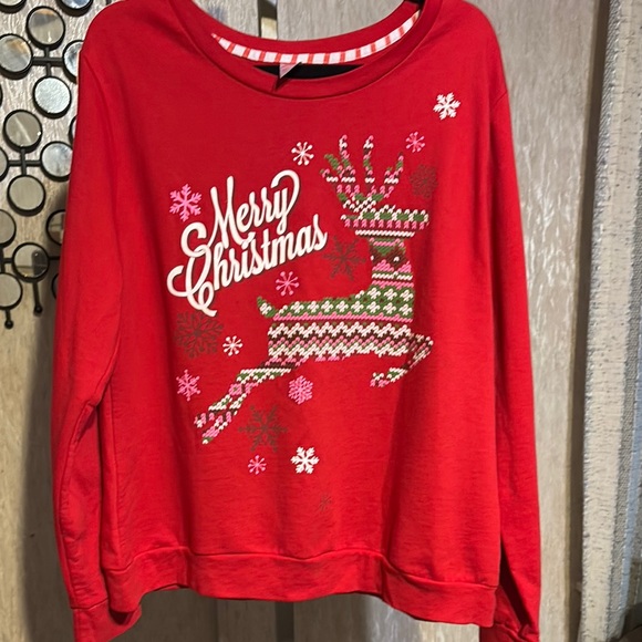 Merry Christmas Red Sweater - Picture 2 of 5